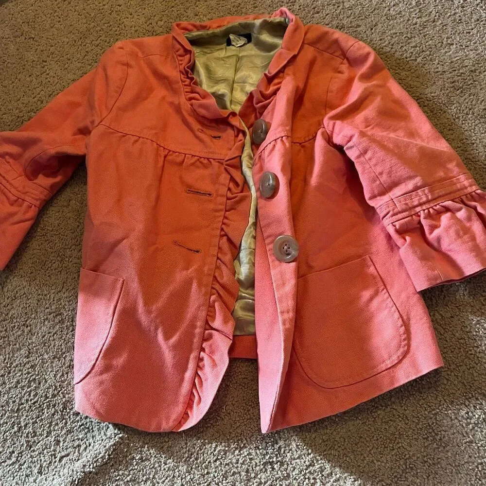 J. Crew pink blazer 4